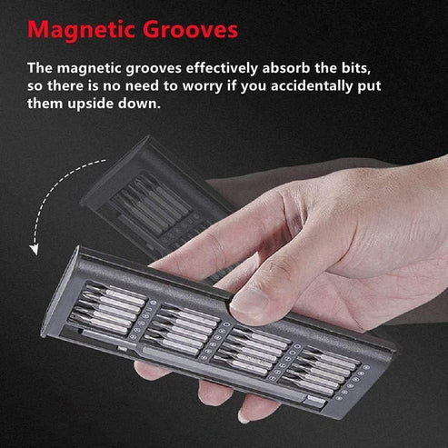 24 In 1 Screw Driver Tiny Magnetic Tools Kit - My Store