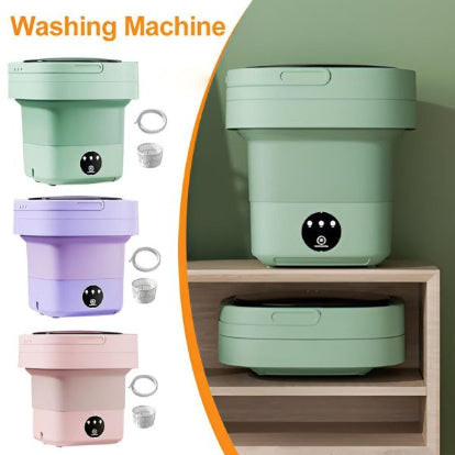 PORTABLE FOLDABLE WASHING MACHINE - My Store