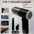 3 IN 1 PORTABLE VACUUM CLEANER - My Store