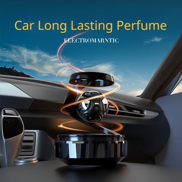 Solar Powered Levitating Ball Air Freshener For Car - My Store