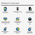 Y60 Smart Watch Ultra - My Store