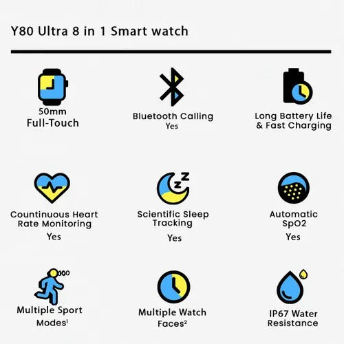 Y60 Smart Watch Ultra - My Store